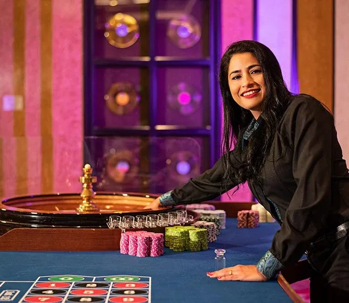 Mobile casino gaming on a smartphone